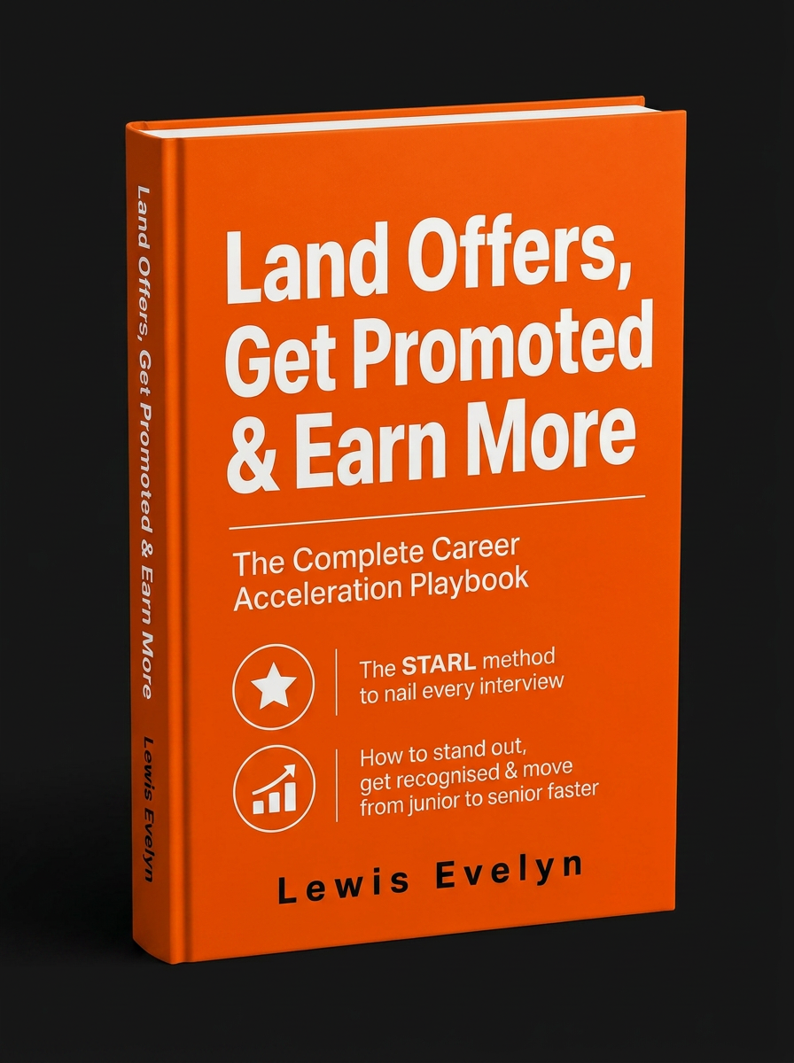 The Orange Book — career acceleration playbook by Lewis Evelyn